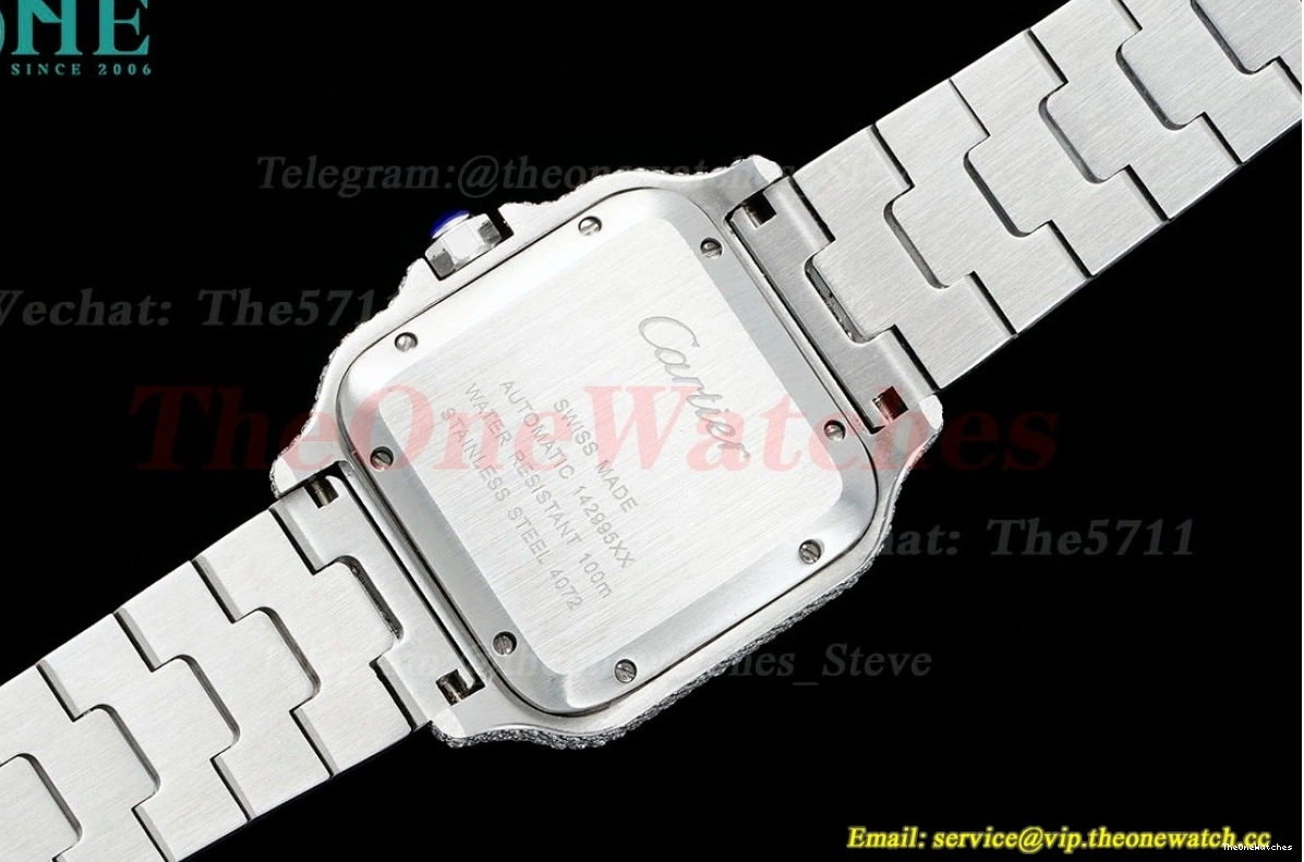 SS Mens XL 100 40mm Rmn MY9015 AMG Santos SS Dia 0124